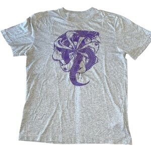 Nike Sportswear Cobra Kobe Bryant T-Shirt Gray Purple Standard Fit K3 Sz M